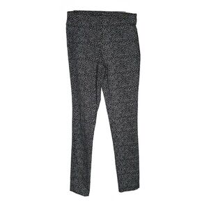 Michael Kors Women’s Pants medium M Black & White Floral Elastic waist s